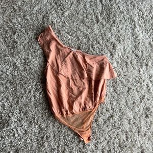 Free People one shoulder bodysuit! Size S.